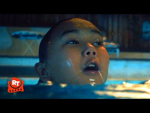 Night Swim (2024) - WTF The Pool Eats a Little Girl! Scene | Movieclips