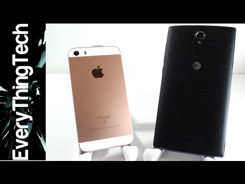 iPhone SE vs ZTE Zmax 2