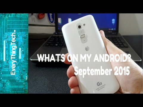 Whats On My ANDROID September 2015!