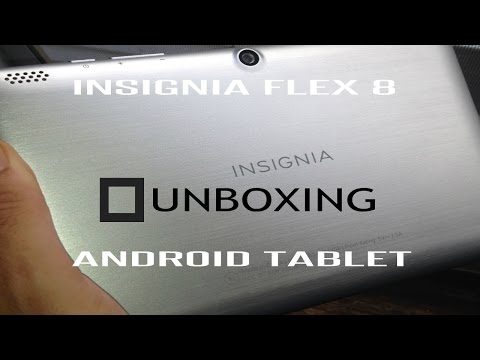 Insignia Flex 8 Android Tablet Unboxing!