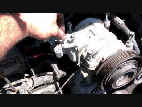 Air Condition Compressor removal Jeep Grand Cherokee