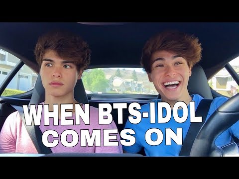 When BTS - IDOL Comes On  (방탄소년단)