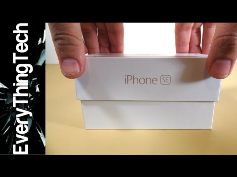 iPhone SE Unboxing!