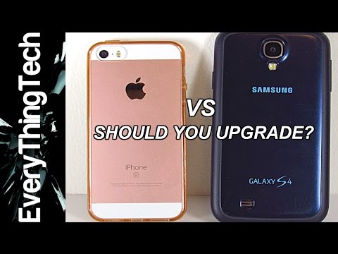 iPhone SE vs Galaxy S4: Should you upgrade?