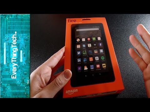 Amazon fire tablet 7 2015 Unboxing!