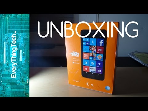 Microsoft Lumia 640 Unboxing (AT&T GoPhone)