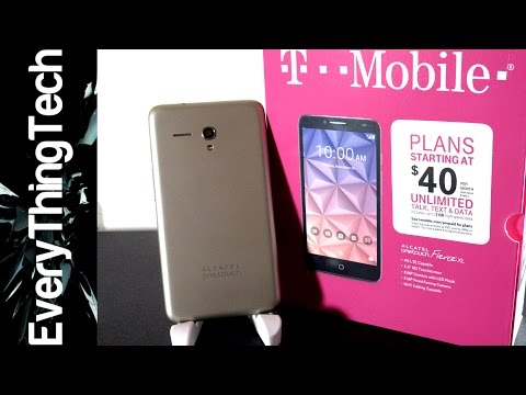 Alcatel One Touch Fierce XL Unboxing & First Impressions