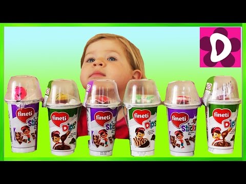 Диана пробует Вкусный Сюрприз с Игрушкой Ластик Candy Surprise Eggs Toys unboxing