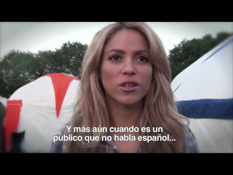 Shakira.com Glastonbury interview