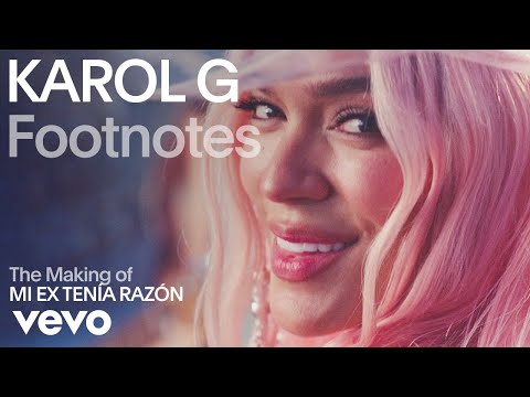 ⁣KAROL G - The Making of 'MI EX TENÍA RAZÓN' (Vevo Footnotes)