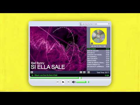 ⁣BAD BUNNY - SI ELLA SALE | LAS QUE NO IBAN A SALIR (Official Audio)