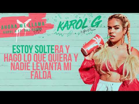 ⁣Karol G - Ahora me LLama [Karaoke]