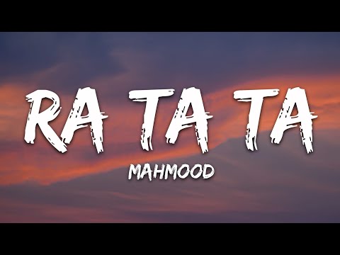 Mahmood - RA TA TA (Testo/Lyrics)