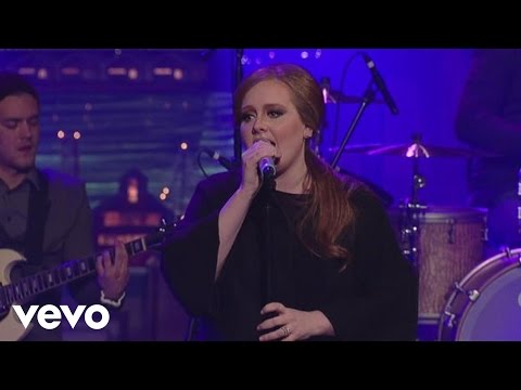 Adele - Rolling In The Deep (Live on Letterman)