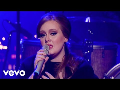 Adele - Someone Like You (Live on Letterman)