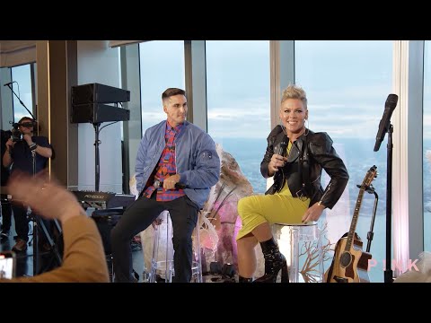 P!NK - TRUSTFALL Album Release Party at Edge NYC