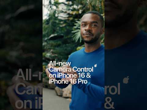 The new Camera Control on iPhone 16 & iPhone 16 Pro