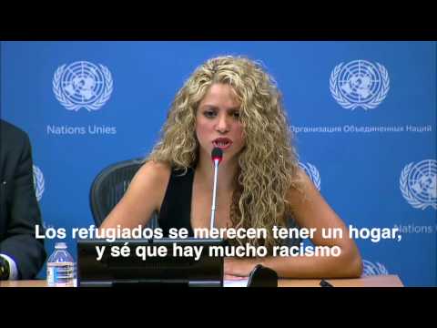 ⁣United Nations: Shakira's remarks about the refugee crisis in Syria