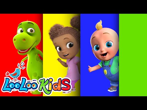 🍭| 🔵 🔴 Learn about COLORS🟢 Lollipop and more Kids Songs🟡 LooLoo Kids Nusery Rhymes and Kids Songs