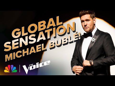 Michael Bublé Surprises the Coaches at Every Turn | The Voice | NBC