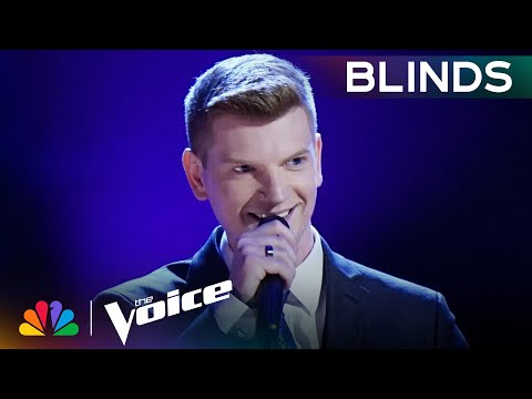 ⁣Ben Fagerstedt Sings a Frank Sinatra Duet with Coach Bublé | The Voice Blind Auditions | NBC