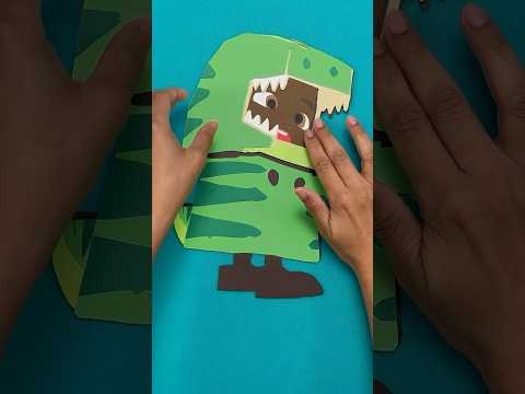 ⁣Easy CoComelon Halloween Crafts! DIY Dino Costume Cody 1-2-3! #shorts #cocomelon