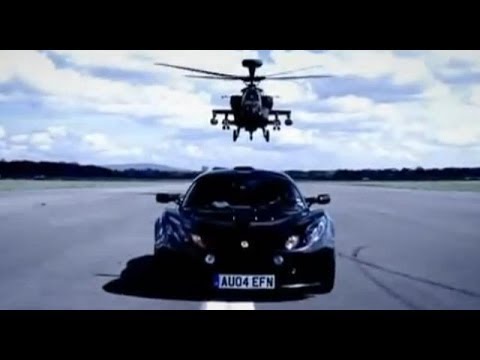 Lotus Exige vs. Apache Helicopter | Top Gear