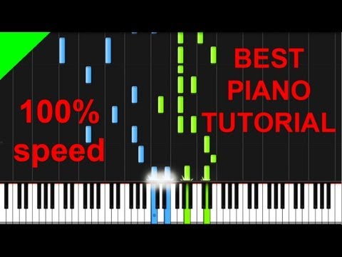 Bach minuet in G piano tutorial