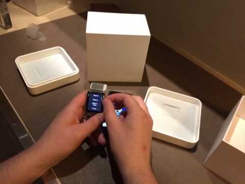 Apple Watch и русский язык. Первое включение.