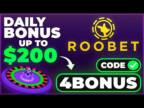 ROOBET PROMO CODE 4BONUS - upto 200$ FREE DAILY CASHBACK BONUS (roobet promo code 2025)
