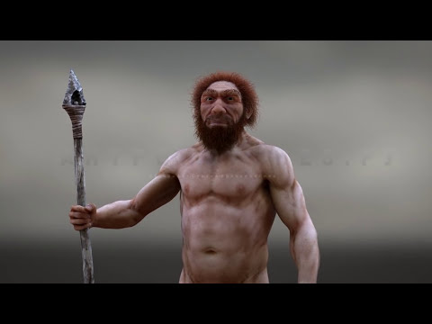 Неандерталец: бегущий человек. 3D-реконструкция